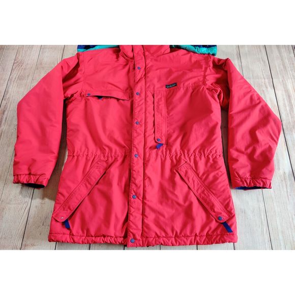 M's vintage Patagonia red insulated jacket sz L - Picture 5 of 11